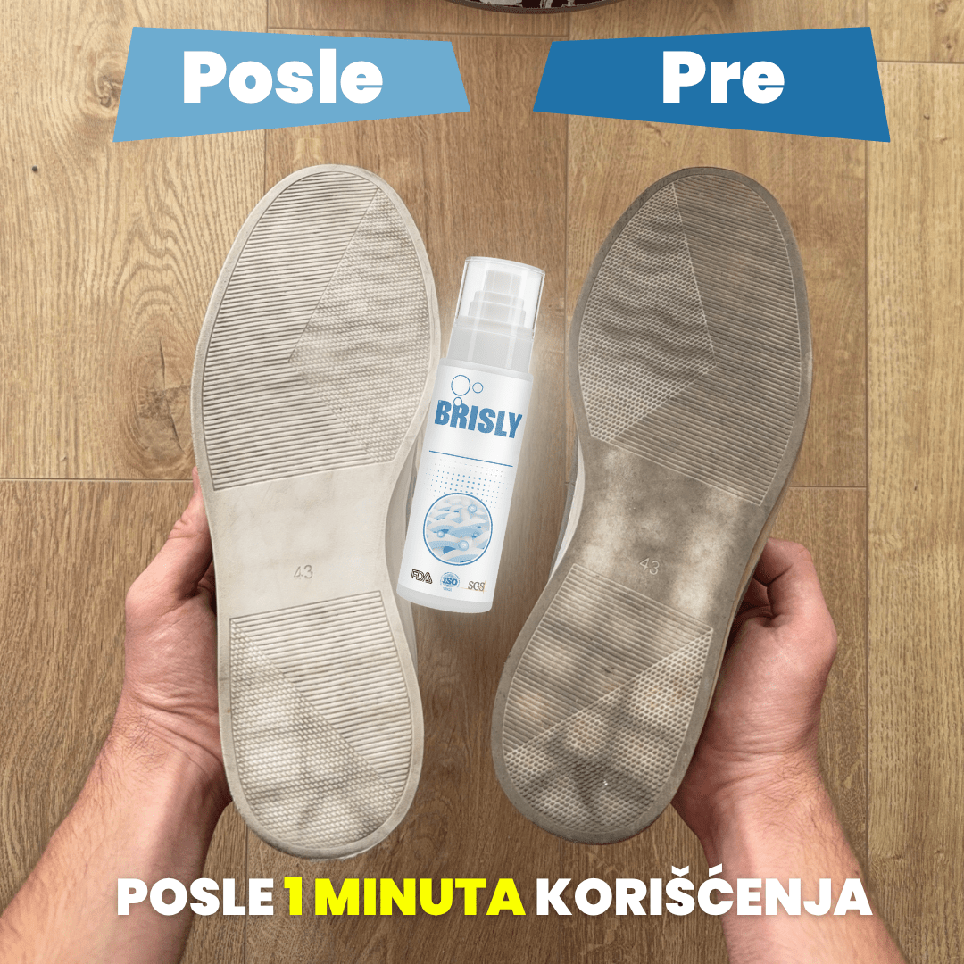 Brisly – Sprej koji uklanja i najtvrdokornije mrlje - Brisly
