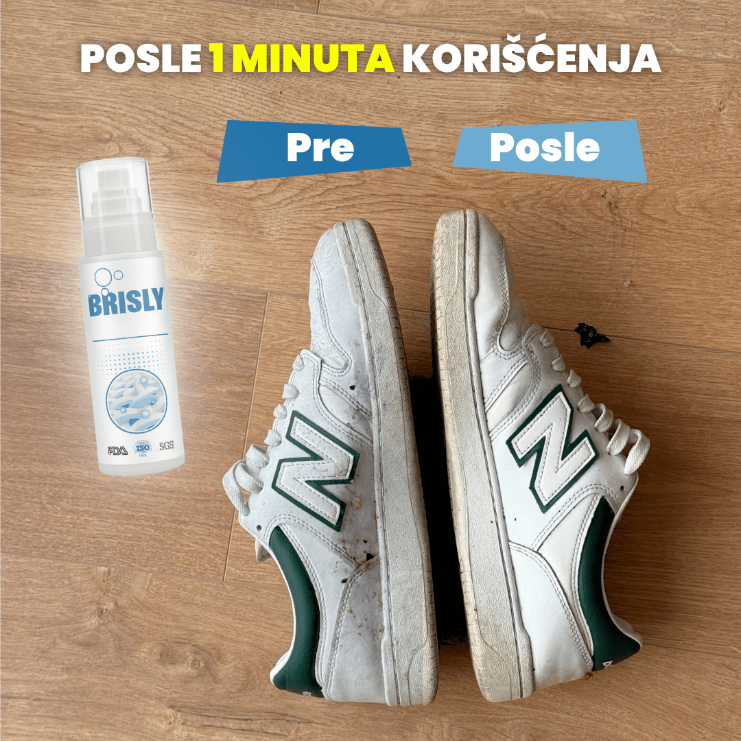 Brisly – Sprej koji uklanja i najtvrdokornije mrlje - Brisly